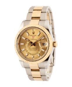 Alternative view of HandMade The Rolex Sky-Dweller 336933 Champagne Dial