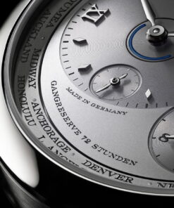 Alternative view of Lange 1 Time Zone