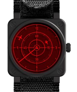 Alternative view of BR 03-92 Red Radar Ceramic