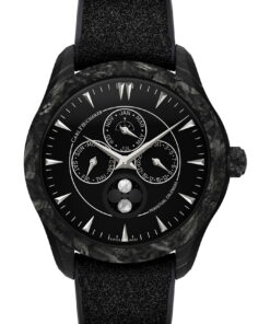 Manero Peripheral Perpetual Calendar Black