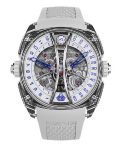 Klepcys Vertical Skeleton Tourbillon Sapphire Blue