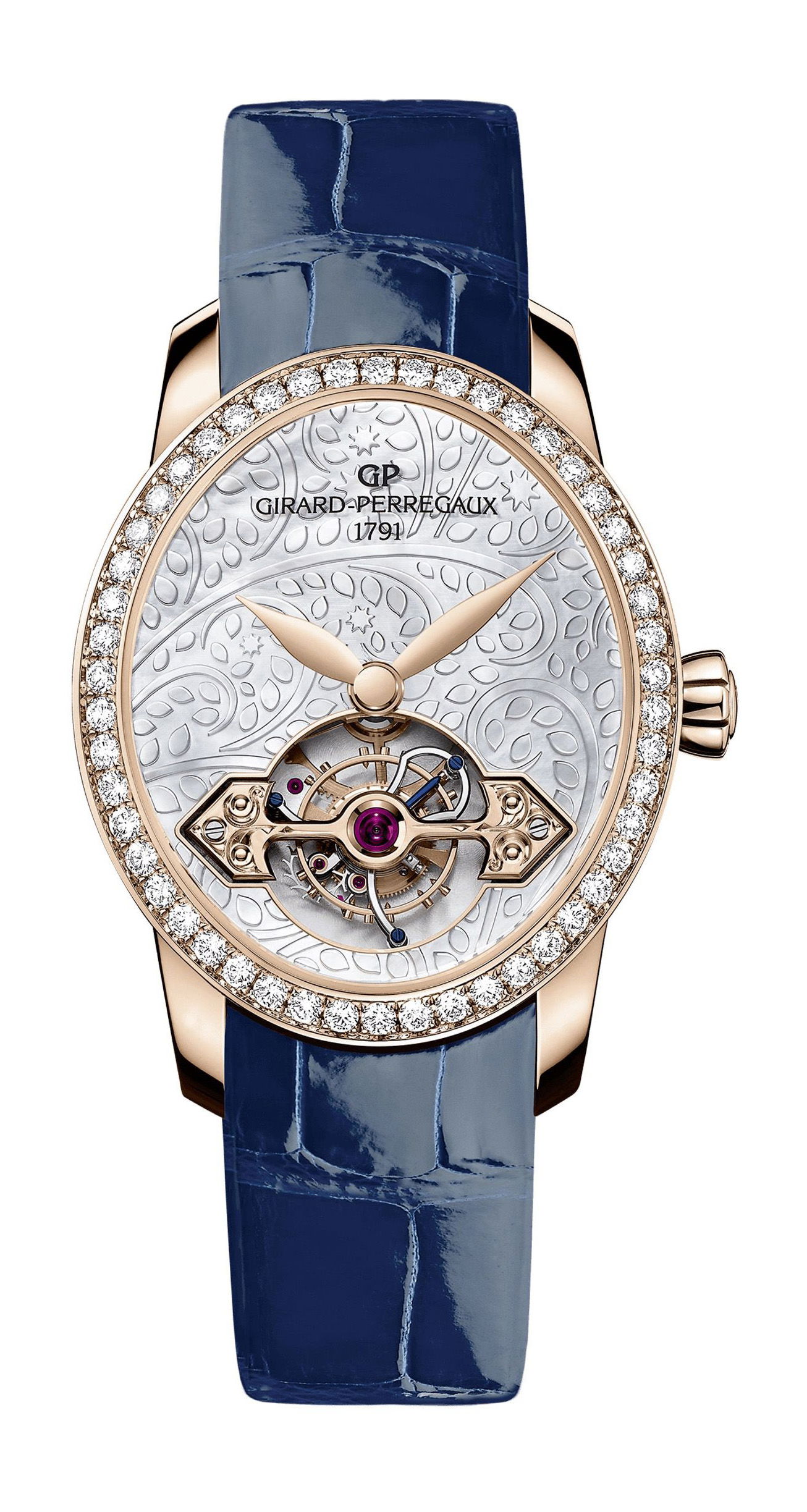 Cat’s Eye Tourbillon With Gold Bridge