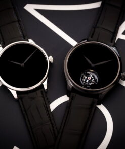 Alternative view of Endeavour Tourbillon Vantablack® Black Hands