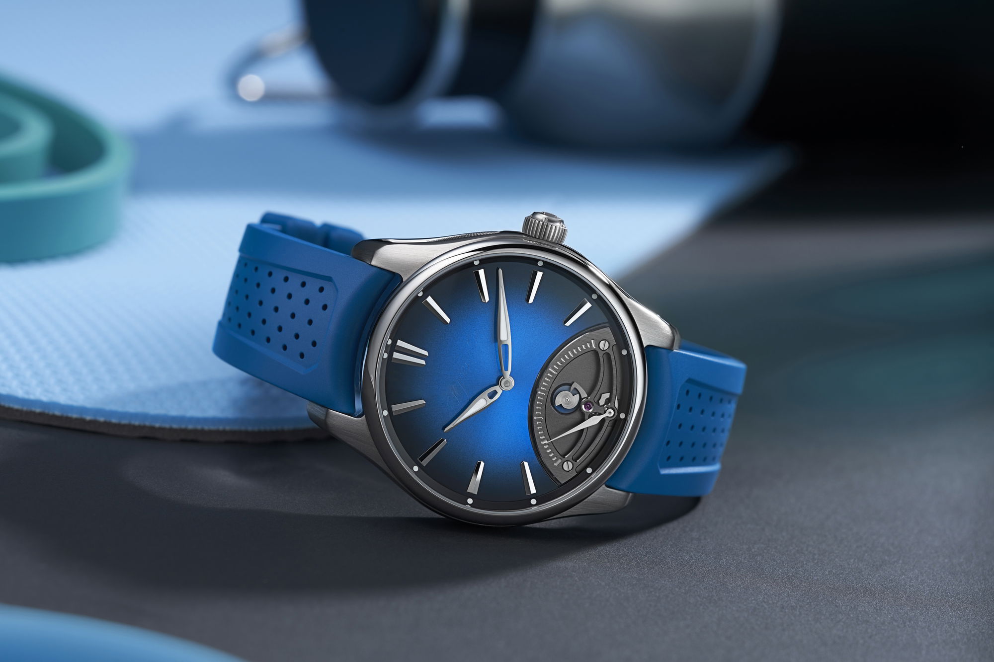 Pioneer Retrograde Seconds Midnight Blue - Image 10