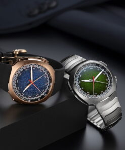 Alternative view of Streamliner Flyback Chronograph Automatic Matrix Green Fumé