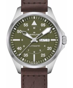 Khaki Aviation Pilot Day-Date 42
