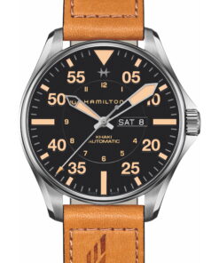 Khaki Aviation Pilot Day Date Auto