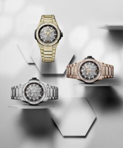 Alternative view of Big Bang Integrated Time Only King Gold Jewellery