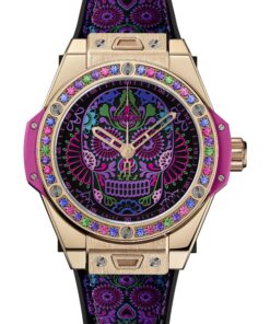 Big Bang One Click Calavera Catrina King Gold