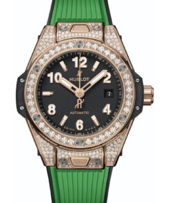 Alternative view of Big Bang One Click King Gold Pavé 33mm