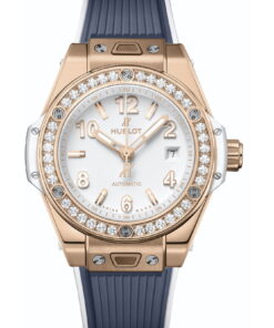 Alternative view of Big Bang One Click King Gold White Diamond 33mm