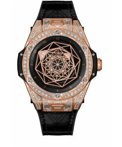 Big Bang One Click Sang Bleu King Gold Pavé