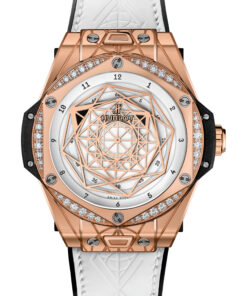 Big Bang One Click Sang Bleu King Gold White Diamonds