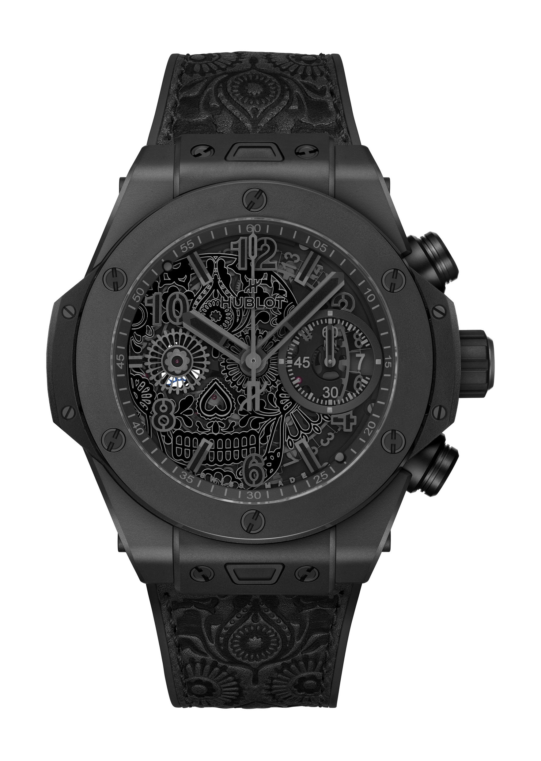 Big Bang Unico Calavera All Black