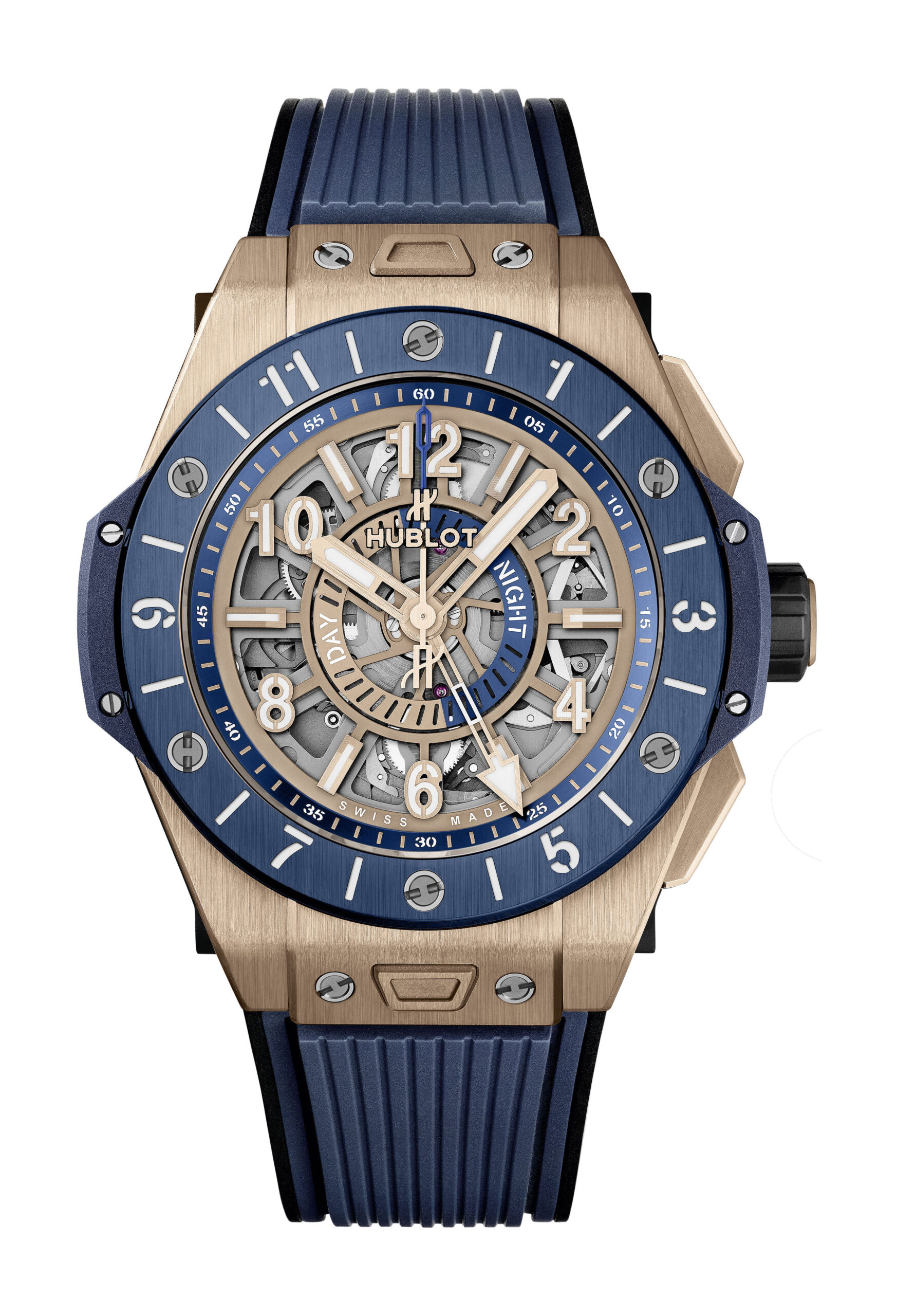 Big Bang Unico Gmt King Gold Blue Ceramic