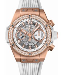 Big Bang Unico King Gold White Diamonds