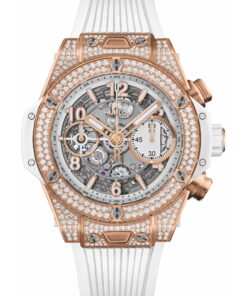 Big Bang Unico King Gold White Pavé