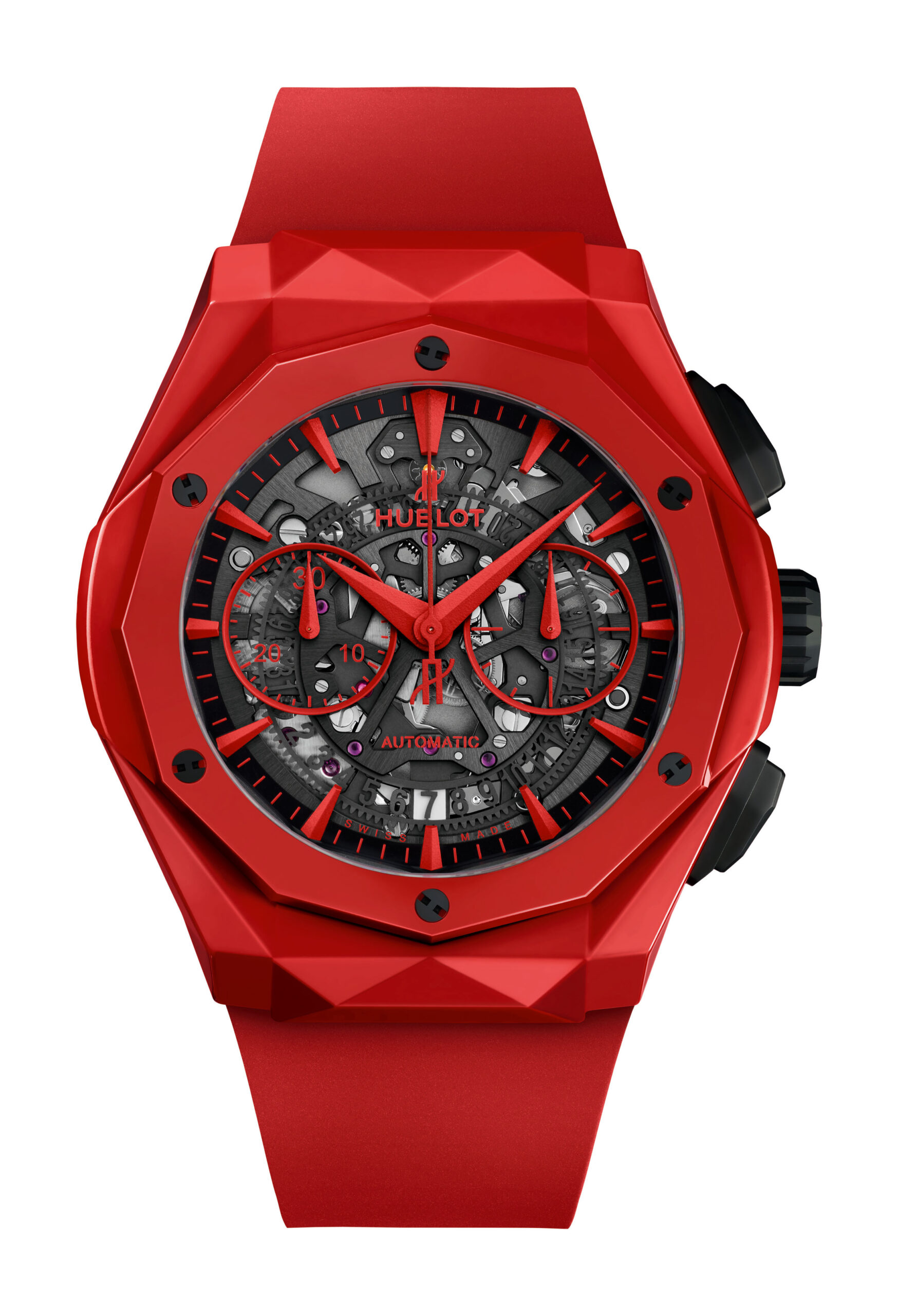 Classic Fusion Aerofusion Chronograph Orlinski Red Ceramic