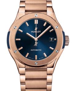 Classic Fusion Blue King Gold Bracelet