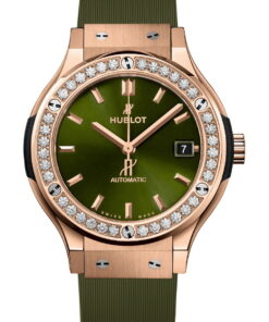 Classic Fusion King Gold Green Diamonds