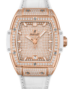 Spirit of Big Bang King Gold White Full Pavé