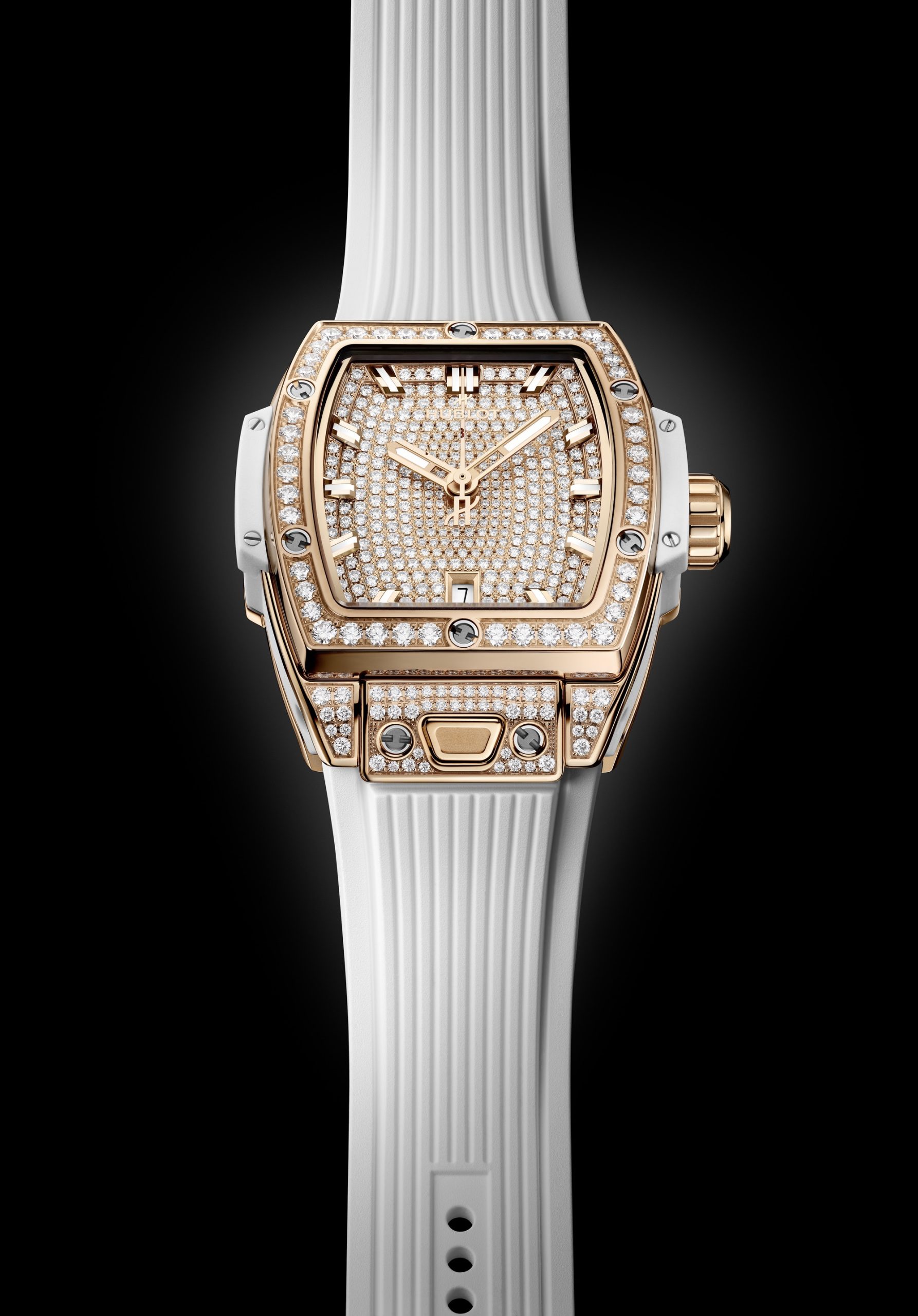 Spirit of Big Bang King Gold White Full Pavé - Image 8