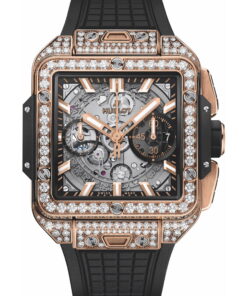 Square Bang Unico King Gold Pavé