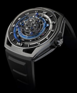 Alternative view of Conical Tourbillon Titanium Blue