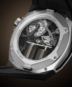 Alternative view of T1 Titanium Guilloché