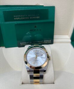 Alternative view of Rolex Datejust 41 41 mm Oystersteel and yellow gold 126303-0001