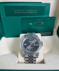 Alternative view of Rolex Datejust 41 41 mm Oystersteel and white gold 126334-0022