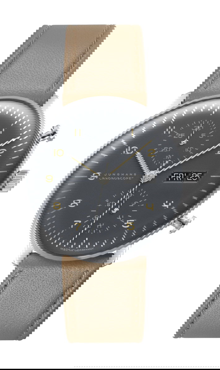 max bill Chronoscope, English Date