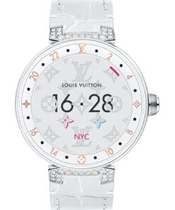 Tambour Horizon Pure White & Diamonds