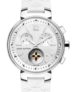 Tambour Moon Star Chronograph White