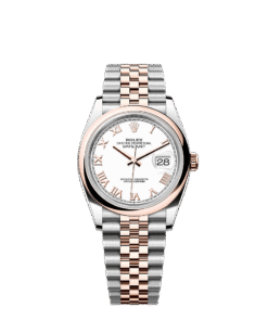 Rolex Datejust 36 36 mm Oystersteel and Everose gold 126201-0015