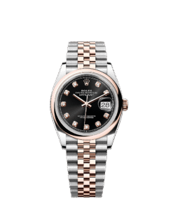 Rolex Datejust 36 36 mm Oystersteel and Everose gold 126201-0019