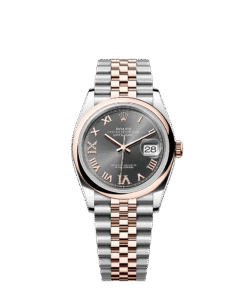 Rolex Datejust 36 36 mm Oystersteel and Everose gold 126201-0023