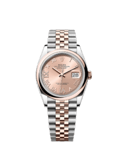 Rolex Datejust 36 36 mm Oystersteel and Everose gold 126201-0027