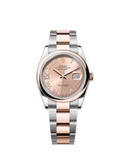Rolex Datejust 36 36 mm Oystersteel and Everose gold 126201-0028
