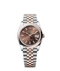 Rolex Datejust 36 36 mm Oystersteel and Everose gold 126201-0043