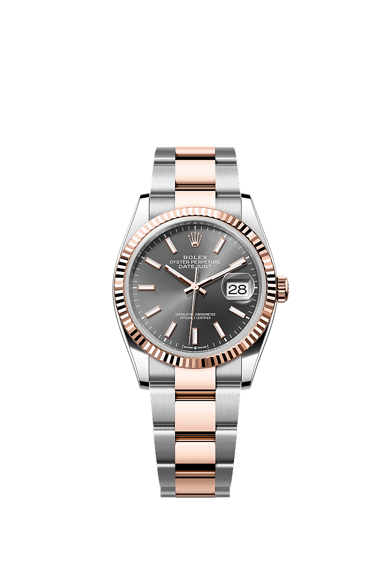 Rolex Datejust 36 36 mm Oystersteel and Everose gold 126231-0014