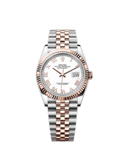Rolex Datejust 36 36 mm Oystersteel and Everose gold 126231-0015