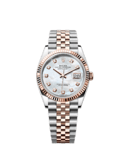 Rolex Datejust 36 36 mm Oystersteel and Everose gold 126231-0021