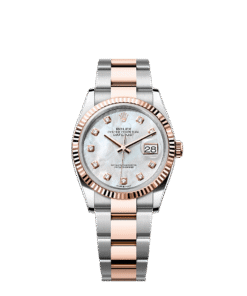 Rolex Datejust 36 36 mm Oystersteel and Everose gold 126231-0022