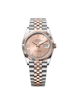 Rolex Datejust 36 36 mm Oystersteel and Everose gold 126231-0027