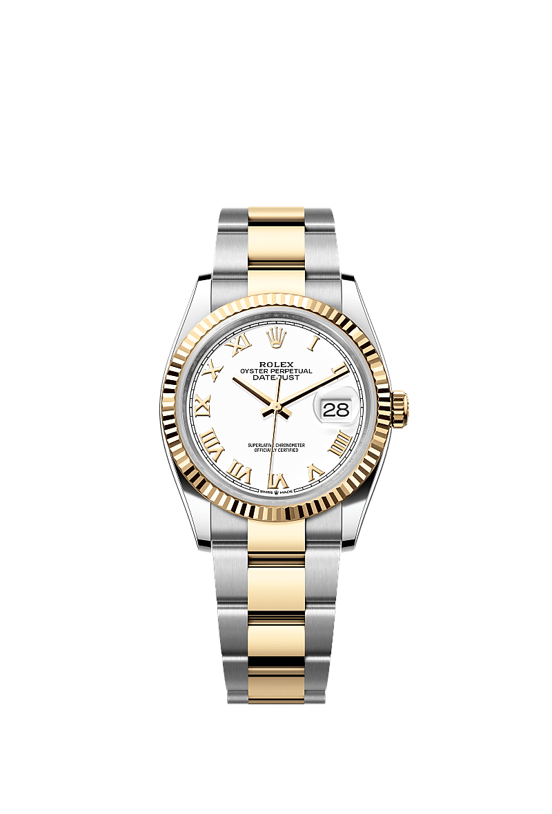 Rolex Datejust 36 36 mm Oystersteel and yellow gold 126233-0030