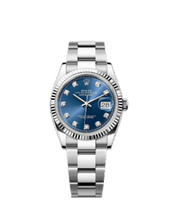 Rolex Datejust 36 36 mm Oystersteel and white gold 126234-0038