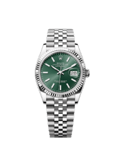 Rolex Datejust 36 36 mm Oystersteel and white gold 126234-0051