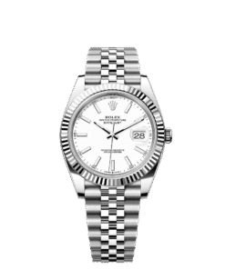 Rolex Datejust 41 41 mm Oystersteel and white gold 126334-0010