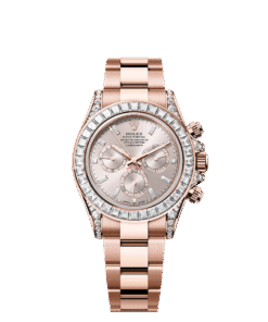 Rolex Cosmograph Daytona 40 mm Everose gold and diamonds 126595tbr-0001